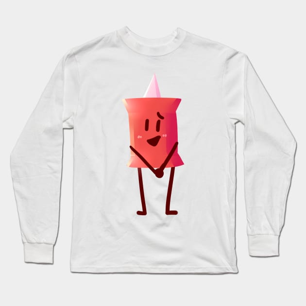 Pin Long Sleeve T-Shirt by MsBonnie